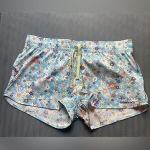 Patagonia Women's Stretch Planing Micro Shorts Lago Blue 2inch